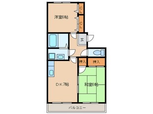 レイクヒルＫＡＳＡの物件間取画像